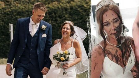 Bride’s sister-in-law douses her in black paint moments before ceremony in horrifying ‘revenge’ attack