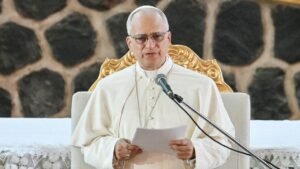 Pope Leo urges Africans to stay and ‘serve your country’ instead of migrating as displacement climbs