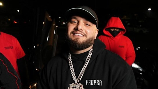 Rapper Ay Huncho, whose real name is Ali Younes, has long worn Proper Streetwear clothing.