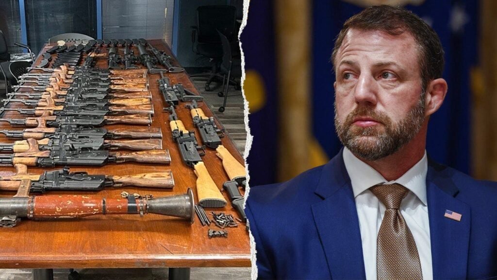 Border agents uncover RPG launcher, cache of rifles hidden in vehicle heading to Mexico