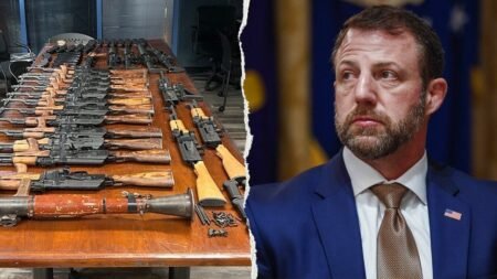 Border agents uncover RPG launcher, cache of rifles hidden in vehicle heading to Mexico