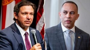 DeSantis says he’s taking up Jeffries’ invitation to ‘F around and find out’ on Florida redistricting effort