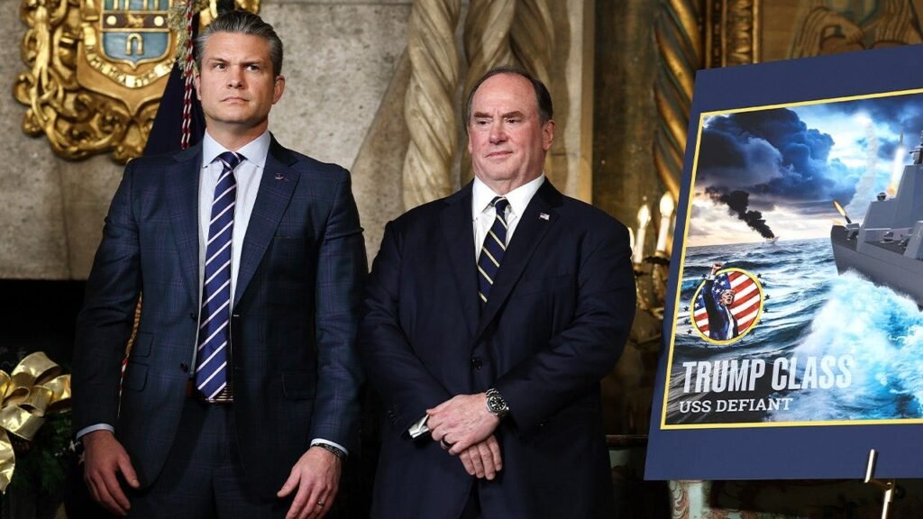 Trump praises ousted Navy Secretary Phelan amid tensions with Pentagon leadership