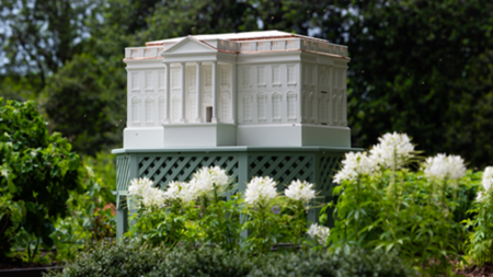 Melania Trump unveils a White House replica beehive buzzing with new colonies on the South Lawn
