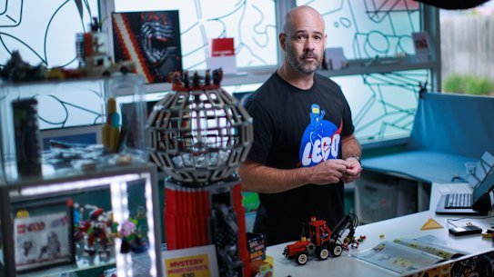 Thieves stole $60,000 worth of Lego from Chris Hurwood’s Brick Evolution shop last year.