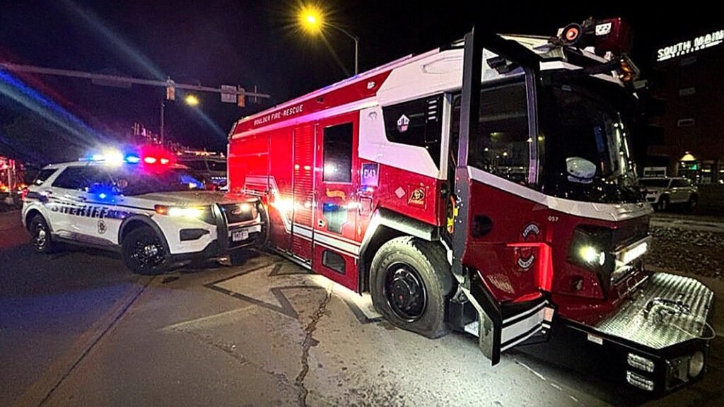 Man allegedly steals fire truck parked outside Colorado jail moments after being released from custody