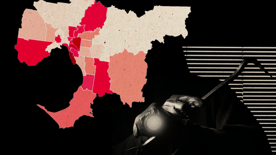 Burglars are targeting Melbourne’s upmarket neighbourhoods in record numbers.