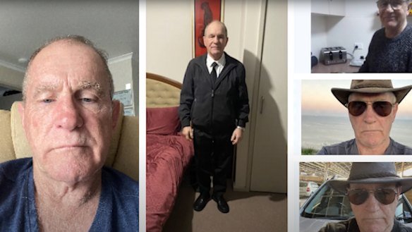 Police released images of Keith Lees to the public as part of their search. 