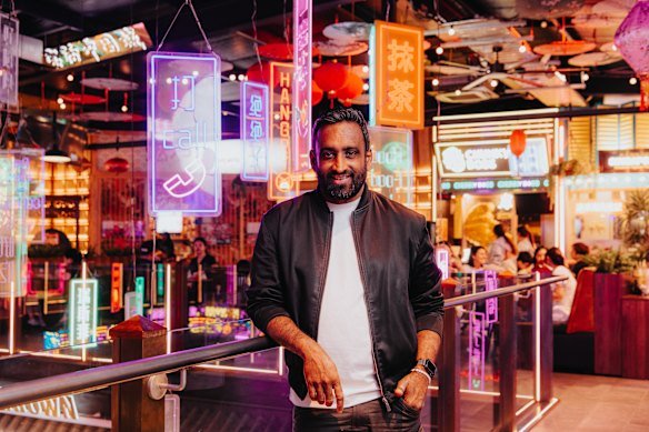 NSW’s first 24-hour economy commissioner Michael Rodrigues in Burwood. 