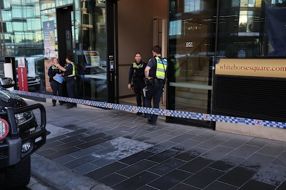 A man has been found dead inside a Box Hill apartment.