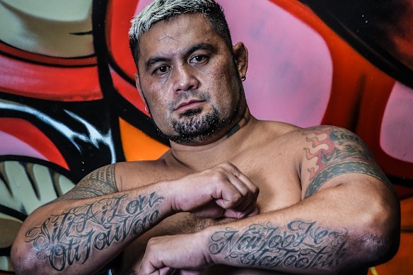 Mark Hunt pictured in 2015.