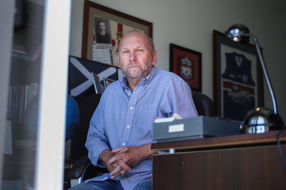 Daylesford-based Hepburn Shire counucillor Brian Hood.