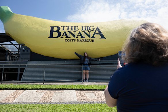 Coffs Harbour’s Big Banana has become the centre of a police investigation.