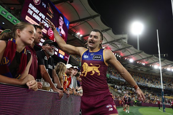 The Lions have developed a passionate following in Brisbane.