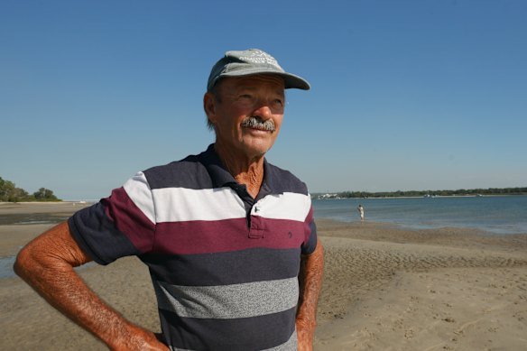 Greg Savige has been monitoring Lyngbya growth for more than two decades. 