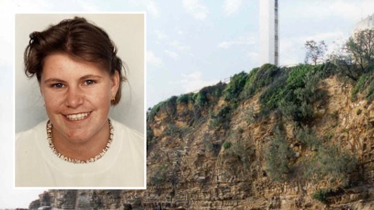 Meaghan Louise Rose’s body was found at the bottom of the cliffs in 1997.