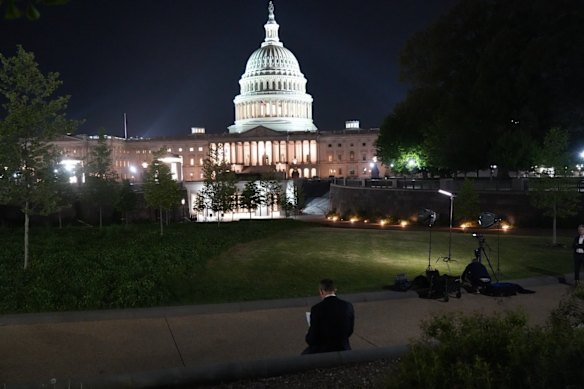 Jim Chalmers before meetings in Washington last week to discuss the deteriorating global economic outlook.
