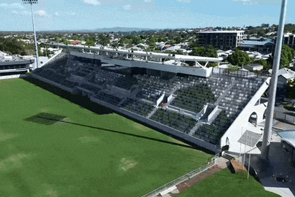 Rockhampton’s Browne Park has undergone a $63 million renovation.