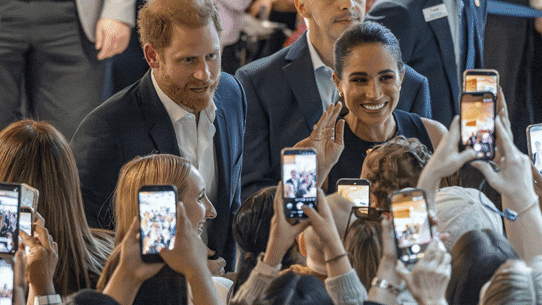 Duke and Duchess of Sussex, Harry and Meghan, at the Royal Children’s Hospital. 