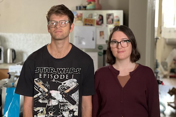 Ben Morey and Megan Neal are moving east because of WA’s crippling rents.