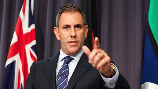 Treasurer Jim Chalmers.