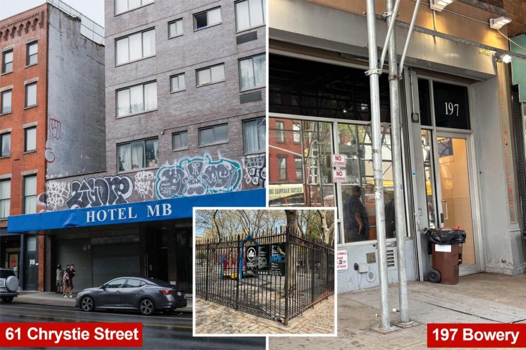 Ex-hotel still houses sex offenders near NYC playground after bombshell report — and nearby shelter is now following suit