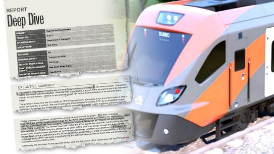 Transport NSW Spanish train report composite