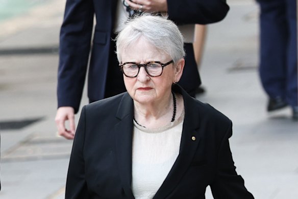 Virginia Bell held a private meeting with victims and their families from the Bondi attack.