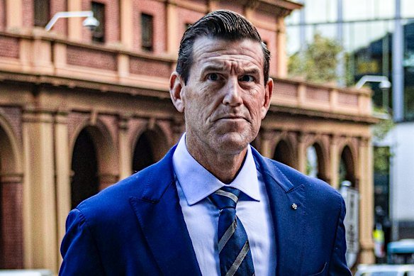 Ben Roberts-Smith, pictured outside the Federal Court in May 2025, has applied for public funding for his criminal defence.