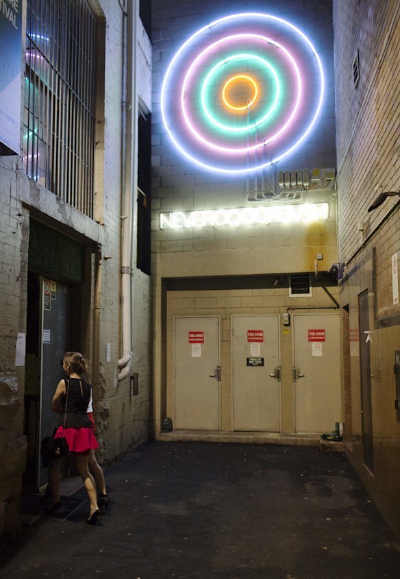 Grasshopper Bar in Sydney's Temperance Lane.