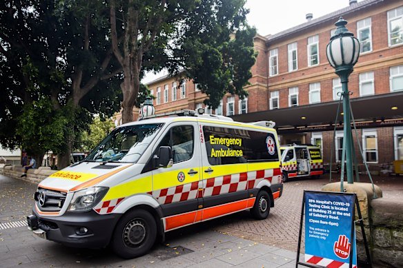 The hospital where Ross Gittins was operated on. 