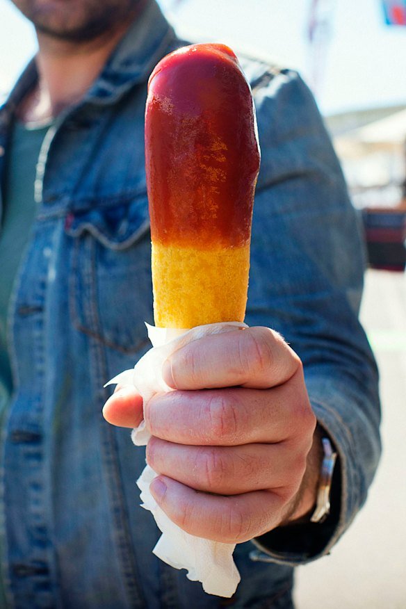 We could always have gone for a dagwood dog.