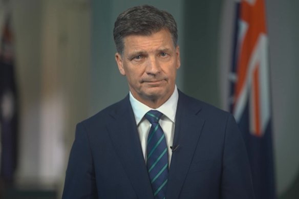 Opposition Leader Angus Taylor followed up Anthony Albanese’s speech to the nation with one of his own. 
