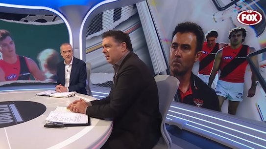 Gerard Whateley and Garry Lyon host AFL 360 on Fox Footy.