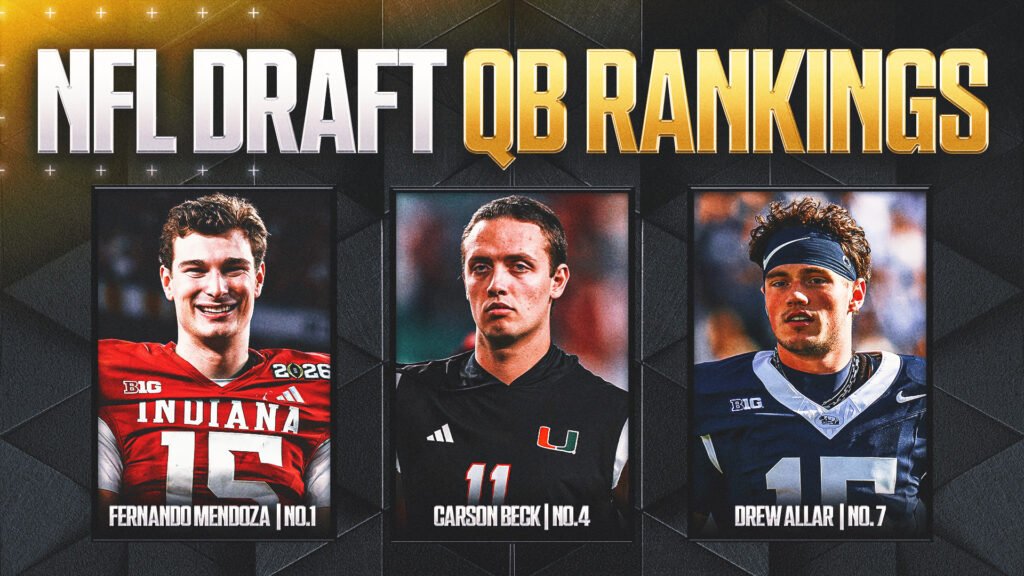 2026 NFL Draft: Rankings, Best Team Fits for Top-12 Quarterbacks