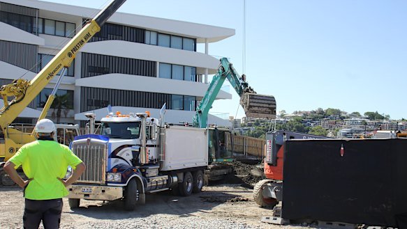 Construction costs were already rising in Brisbane as projects competed for resources. 