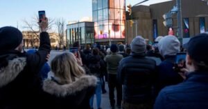 ‘Artemis II now bound for the moon’: Canadians gather to celebrate space launch ‘Artemis II now bound for the moon’: Canadians gather to celebrate space launch