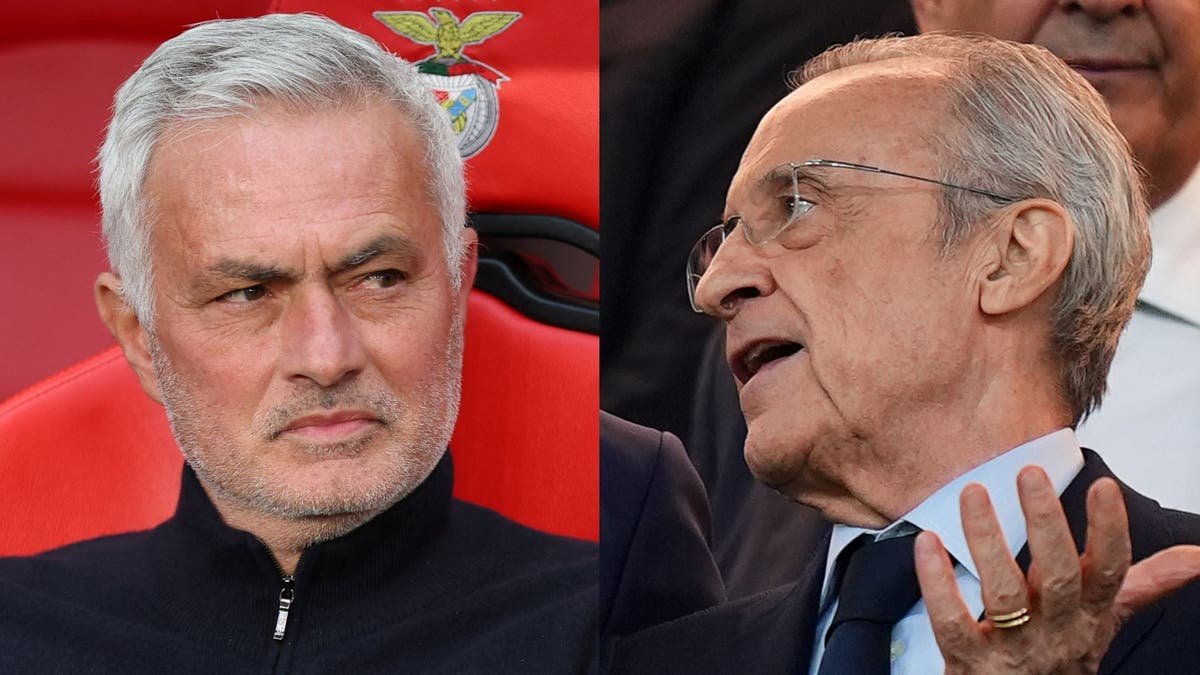 GFX Jose Mourinho Florentino Perez