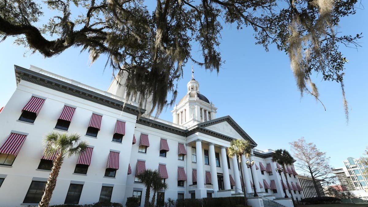 The Florida Capitol building in Tallahassee