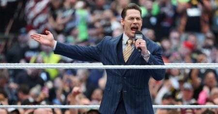 John Cena Takes On New Role At WrestleMania, Returning Less Than 5 Months After Retirement