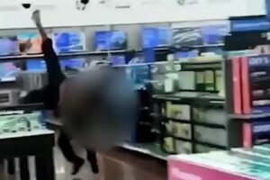 Georgia cop placed on leave after body-slamming man in Walmart: ‘I thought he was dead’