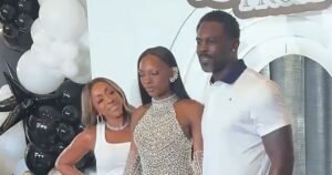 Former NFL Star Michael Vick Poses With Daughter London During Over-the-Top Prom Celebration