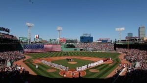 Democrat governor and mayor booed at Red Sox home opener Democrat governor and mayor booed at Red Sox home opener