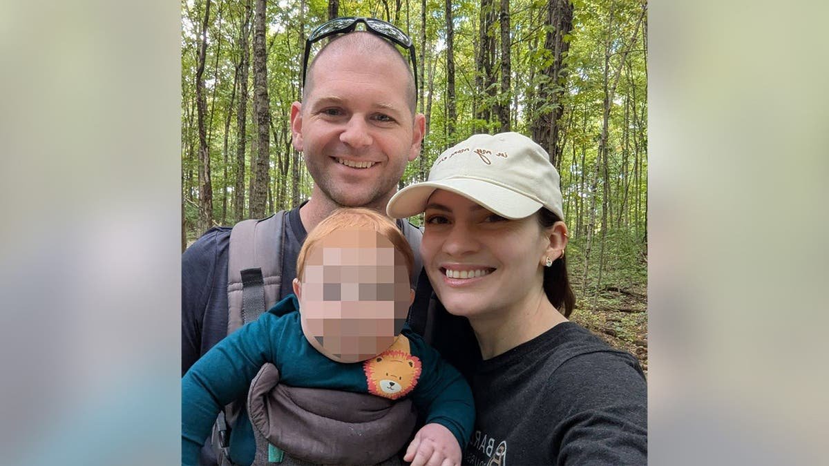 Lynnea and Luke Soposki, and their 1-year-old son, Logan