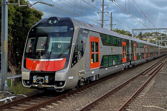 Sydney’s much-delayed Mariyung passenger train.