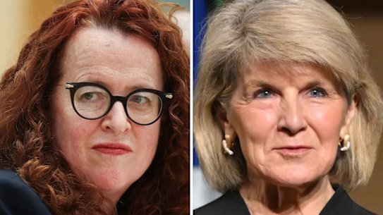 Genevieve Bell and Julie Bishop.