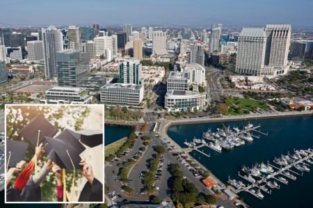 California’s best city for college grads revealed — as LA and San Francisco snubbed