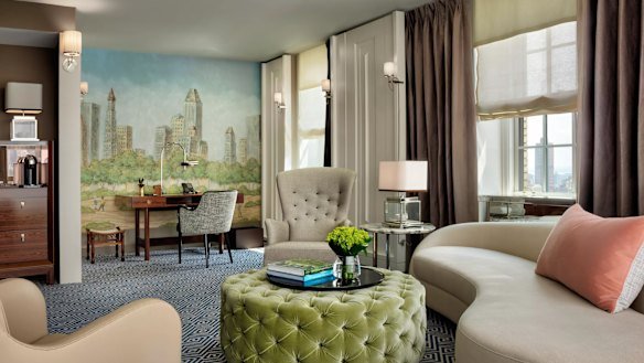 The Rosewood suite at the Carlyle hotel in New York cost more than $38,000 for a five-night stay.