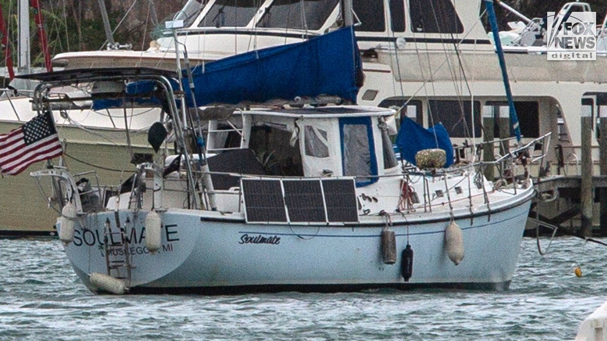 Brian Hooker's yacht is searched by Royal Bahamas Police Force in Marsh Harbour