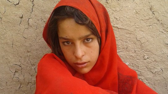 The daughter of dead Afghan villager Ali Jan. Her name was not provided.